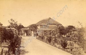 Bungalow and garden. 2nd Battalion, The Gloucester