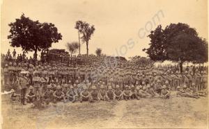 Informal  group of soldiers of 2nd Battalion, The