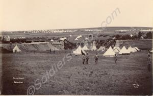 Camp Frere, South Africa c.1900. Note broken railw