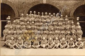 A rifle company.  1st Battalion, The Gloucestershi