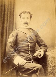 Colour Sergeant Bert Foster.  Gloucestershire Regi