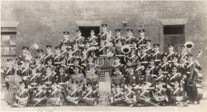 Band and instruments of 1st Battalion, The Glouces