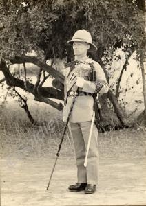 Drum Major P.R. Brown, D.C.M.  1st Battalion, The