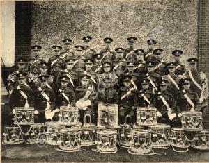 Drums platoon. 2nd Battalion, The Gloucestershire
