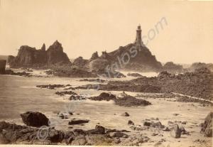 Corbiere Lighthouse, Jersey. c. 1906.
