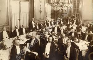 Officers' Gloucestershire Regimental dinner c.1912