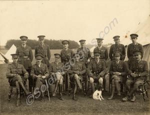 Officers of 5th (Territorial) Battalion, The Glouc