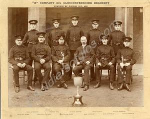 Rifle Team of "B" Company, 5th (Territorial) Batta