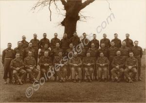 Permanent staff of the Depot. 1st Battalion, The G