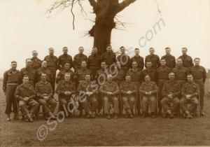 Permanent staff of the Depot.  1st Battalion, The