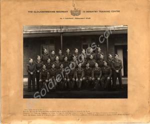 No. 2 Company, Permanent Staff.  Gloucestershire R