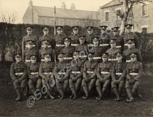 Recruits Squad. Depot, The Gloucestershire Regimen