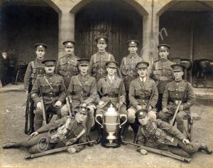 Shooting team.  Winners of the County of Glouceste