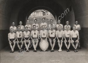 " 'A' Company Athletic team 1938.  1st Bn. The Glo