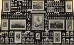Display of pictures and medals of the 28th North G