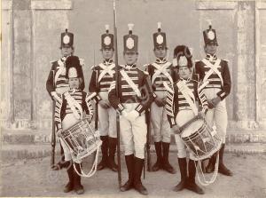 Seven soldiers of 1st Battalion, The Gloucestershi