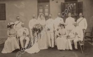 Wedding of Captain H. C. Richmond, India, c.1909.