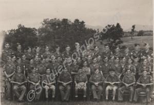 Warrant officers and Sergeants of 1st Battalion, T