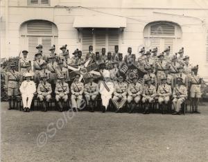 H.Q. staff of the West African Frontier Force. Kan