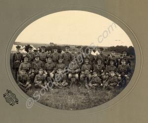Officers of 4th (Territorial) Battalion, The Glouc