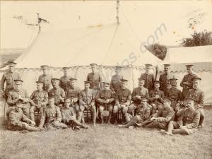 Officers of 4th (Territorial) Battalion, The Glouc