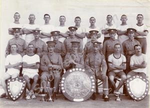 Winners of Athletic Shield, 'E' Company, 2nd Batta