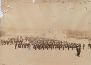 Black and white mounted photograph of the 2nd Batt