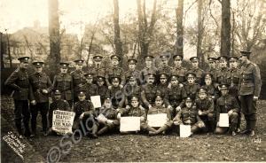 A platoon of 1/5th Battalion, The Gloucestershire