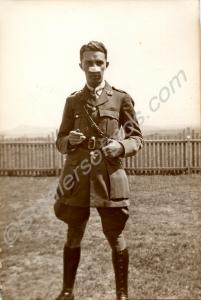 Officer of the Gloucestershire Regiment in riding