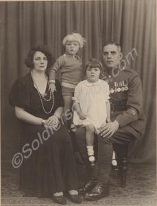 Regimental Sergeant Major Walter Middlecote with