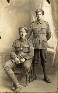 2697/240717 Sergeant Walter Middlecote, standing.