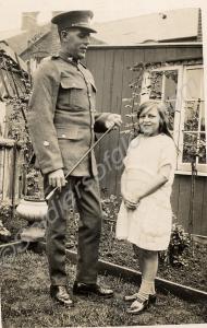Regimental Sergeant-Major Walter Middlecote with h