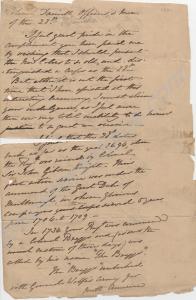 Letter written by Lady Airey to Colonel Daniell, t