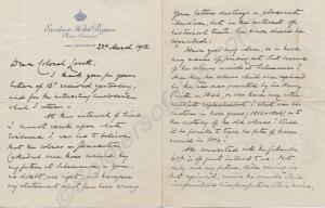 Letter from Sir Henry Brackenbury to Lieutenant-Co