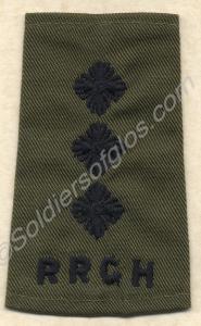Captain's lapel slide. Royal Regiment of Glouceste