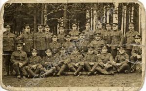 Soldiers of the Gloucestershire Regiment.  c. 1914