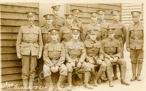 9th Battalion, The Gloucestershire Regiment at cam