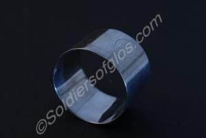 Silver napkin ring. With the inscriptions 'South A