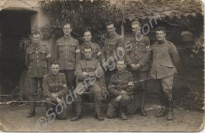 Gloucestershire Regiment soldiers wearing stretche