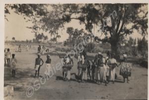 Wayside music on the Mysore march of 1st Battalion