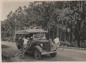 Cricket Team en route for Annamali. 1st Battalion,
