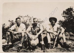 Soldiers resting. 1st Battalion, The Gloucestershi