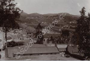 Wellington Barracks in Madras. Reverse 'View of We