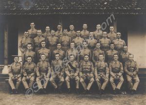 '6 Platoon 2nd Bn. Jhansi, India 1928'. 2nd Battal