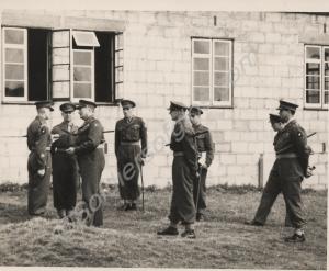 'Visit of General Sir George ERSKINE, G.O.C. in C