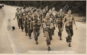 'VIERDAAGSE NIJMEGEN 1959'. Reverse 'The 5th Batt
