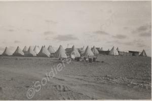 Encampment.  2nd Battalion, The Gloucestershire Re