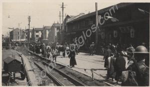 'North Szechuan Road across the Barricade'.  2nd B