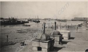 'The River Front of Gangtsypo Camp. Incinerators