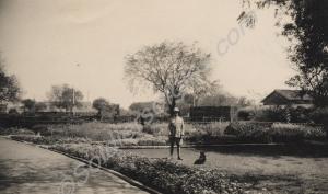 'Mess Garden'.  2nd Battalion, The Gloucestershir